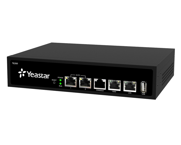 Yeastar-Dual-Port-E1T1J1-VoIP-Gateway-(TE200) main view