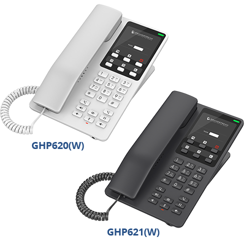 Grandstream-GHP620(W)GHP621(W)-Hotel-Phone view c