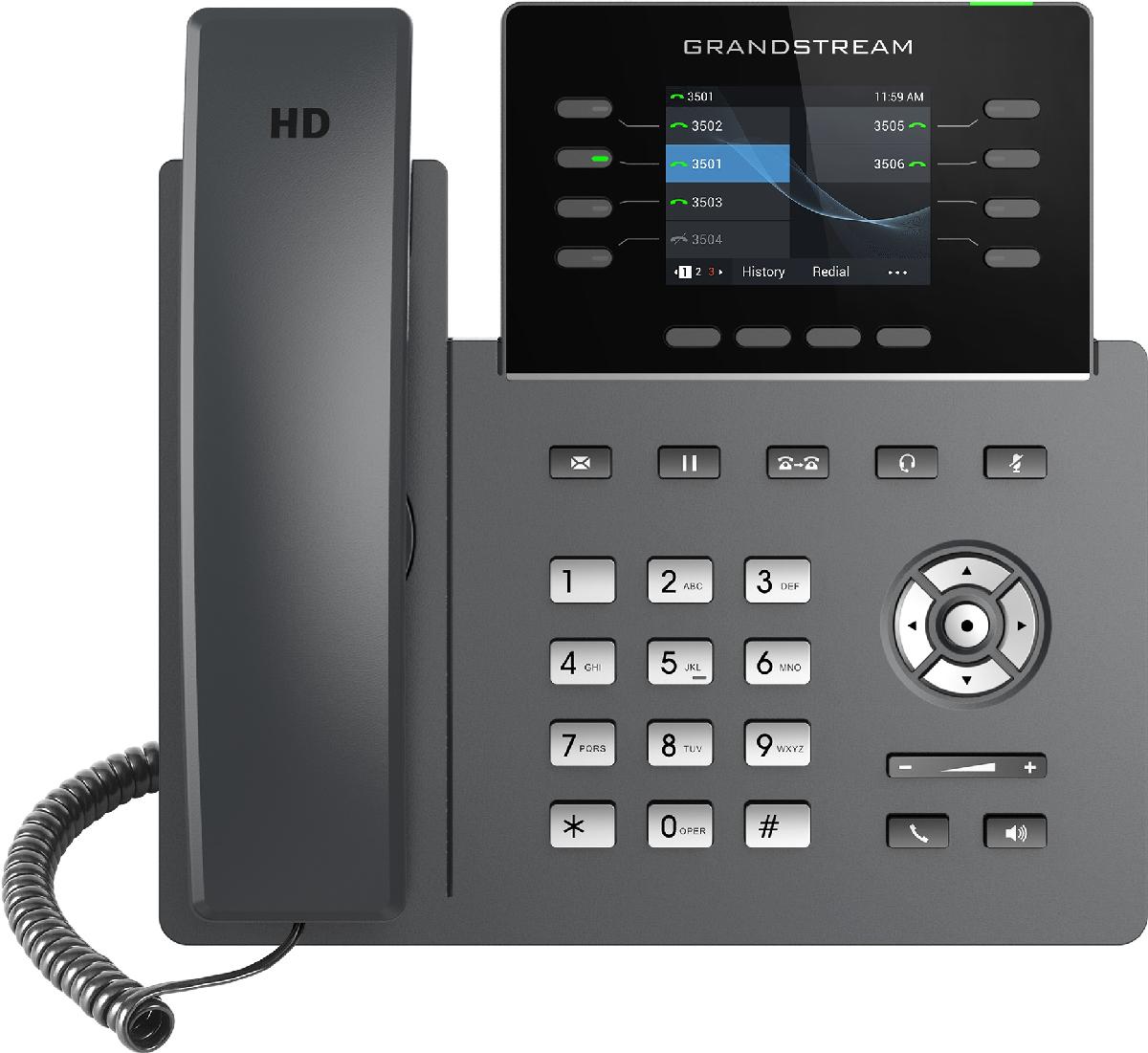 Grandstream-GRP2624-IP-Phone main view