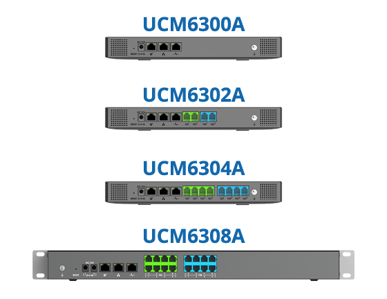 Grandstream-UCM6300A-Audio-Series-IP-PBX view a