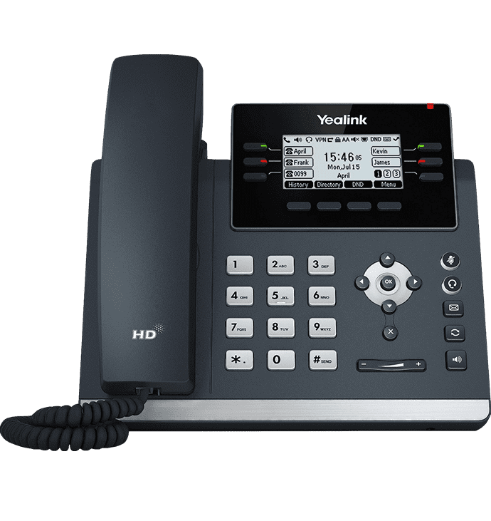 Yealink-T42U-IP-Phone main view