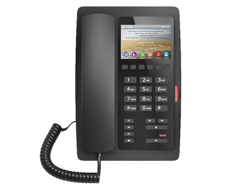 Fanvil-H5-Hotel-IP-Phone main view