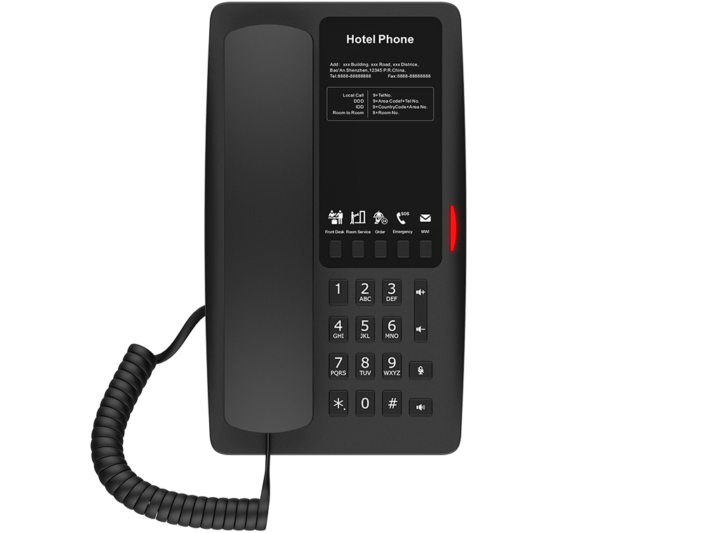 Fanvil-H4W-Hotel-Wi-Fi-IP-Phone main view