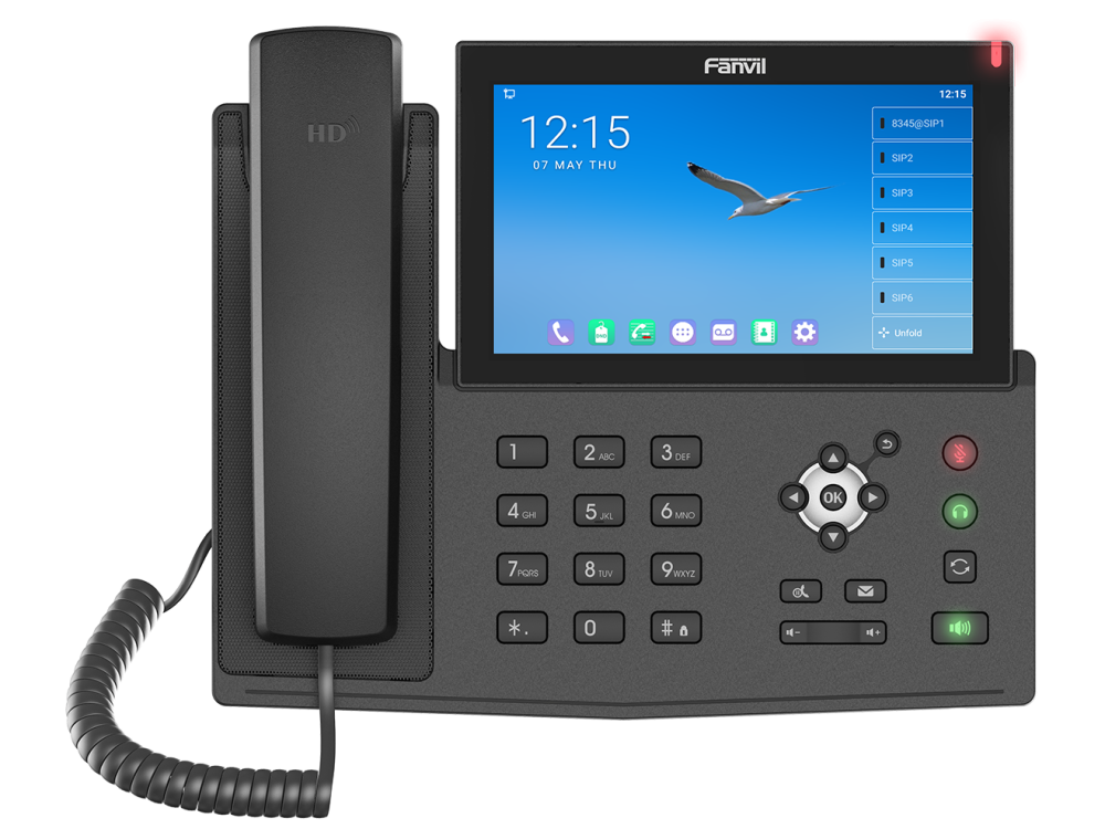Fanvil-X7A-Android-Touch-Screen-IP-Phone main view
