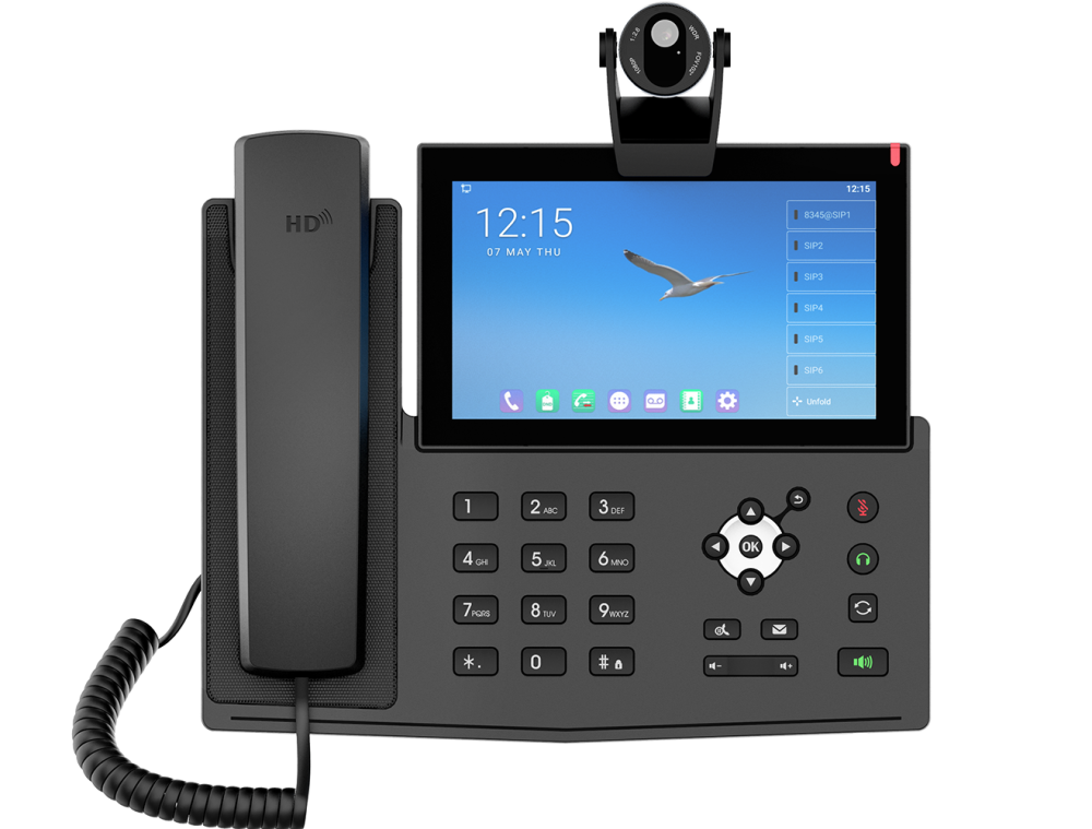 Fanvil-X7A-Android-IP-Phone-with-Camera main view
