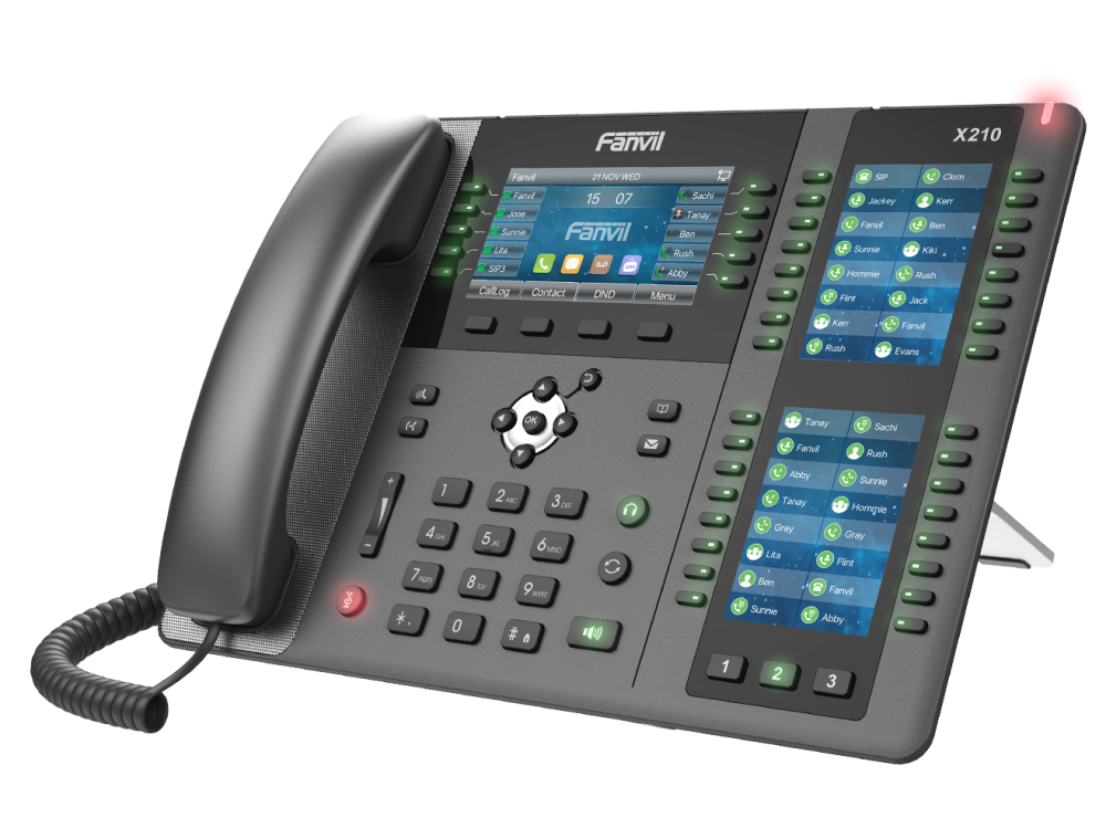 Fanvil-X210-High-end-Enterprise-IP-Phone view a