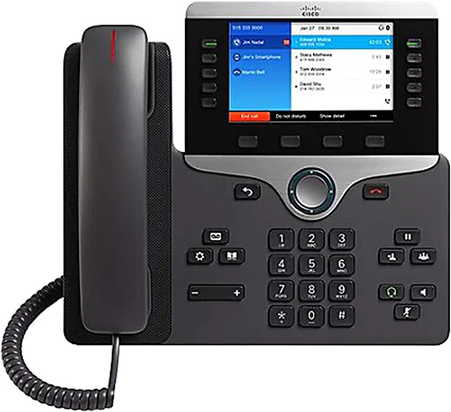 Cisco-IP-Phone-8851 main view