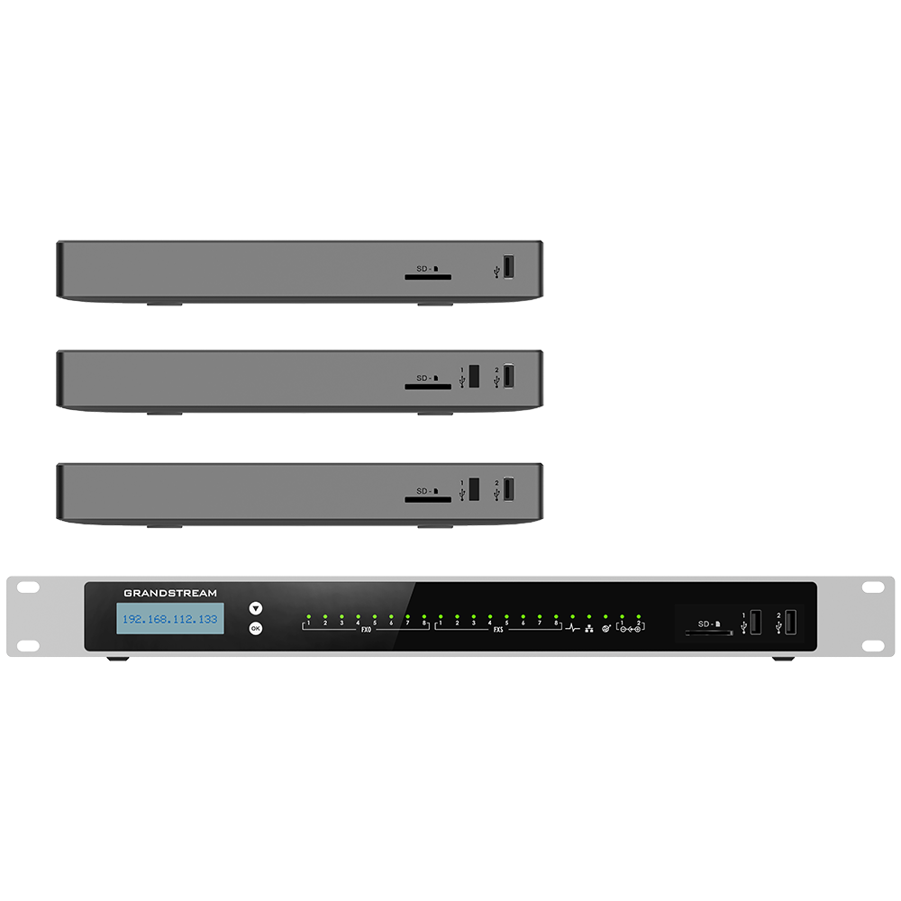 Grandstream-UCM6300A-Audio-Series-IP-PBX main view