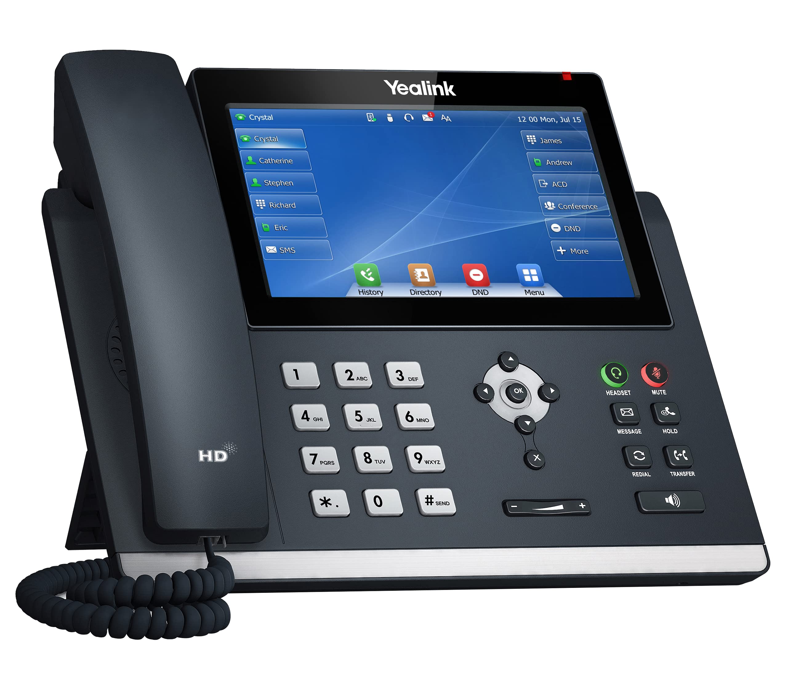Yealink-T48U-IP-Phone main view